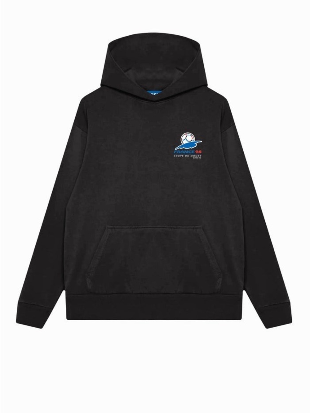 FIFA France ‘98 World Cup Peace Collective Heavyweight Hoodie Black Size Large